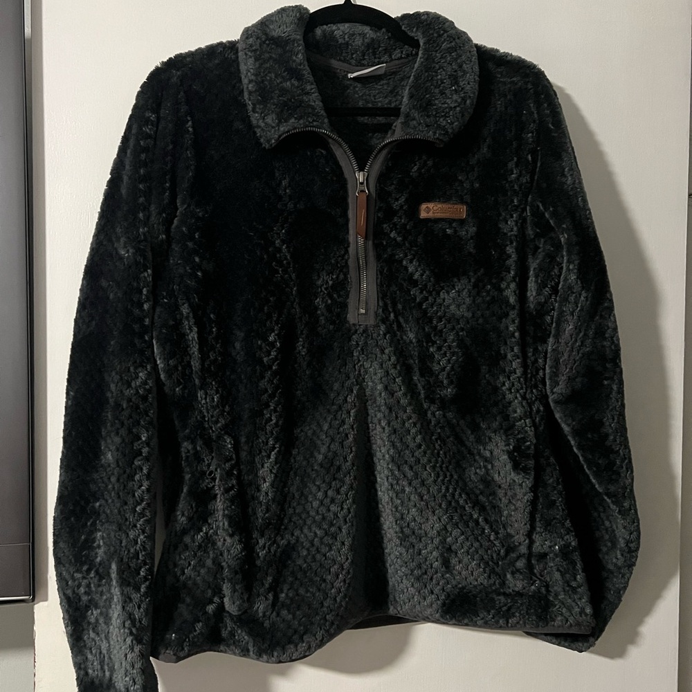 Columbia Black Fleece Pullover